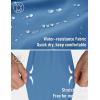 imageMAGCOMSEN Mens Golf Shorts 9 Inch Inseam Quick Dry Casual Shorts Stretch Hiking Dress Work Shorts with 4 Pockets Flat FrontLight Blue