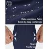 imageMAGCOMSEN Mens Golf Shorts 9 Inch Inseam Quick Dry Casual Shorts Stretch Hiking Dress Work Shorts with 4 Pockets Flat FrontNavy