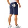 imageMAGCOMSEN Mens Golf Shorts 9 Inch Inseam Quick Dry Casual Shorts Stretch Hiking Dress Work Shorts with 4 Pockets Flat FrontNavy