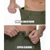 imageMAGCOMSEN Mens Hiking Cargo Shorts 10quot Lightweight Outdoor Work Shorts for Men Travel Casual with 5 PocketsArmygreen