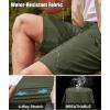 imageMAGCOMSEN Mens Hiking Cargo Shorts 10quot Lightweight Outdoor Work Shorts for Men Travel Casual with 5 PocketsArmygreen