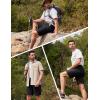 imageMAGCOMSEN Mens Hiking Cargo Shorts 10quot Lightweight Outdoor Work Shorts for Men Travel Casual with 5 PocketsBlack