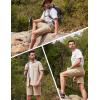 imageMAGCOMSEN Mens Hiking Cargo Shorts 10quot Lightweight Outdoor Work Shorts for Men Travel Casual with 5 PocketsKhaki