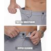 imageMAGCOMSEN Mens Hiking Cargo Shorts 10quot Lightweight Outdoor Work Shorts for Men Travel Casual with 5 PocketsLightgrey