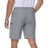 imageMAGCOMSEN Mens Hiking Cargo Shorts 10quot Lightweight Outdoor Work Shorts for Men Travel Casual with 5 PocketsLightgrey