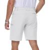 imageMAGCOMSEN Mens Hiking Cargo Shorts 10quot Lightweight Outdoor Work Shorts for Men Travel Casual with 5 PocketsWhite