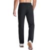 imageMAGCOMSEN Mens Lightweight Hiking Pants with 4 Pockets Water Resistant Quick Dry Fishing Travel Work Outddoor PantsBlack