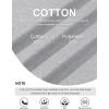 imageMAGCOMSEN Mens Long Sleeve Shirt with Pocket Cotton Crew Neck Shirts Casual Lightweight TShirt04light Grey