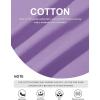 imageMAGCOMSEN Mens Long Sleeve Shirt with Pocket Cotton Crew Neck Shirts Casual Lightweight TShirt12light Purple