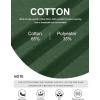 imageMAGCOMSEN Mens Long Sleeve Shirt with Pocket Cotton Crew Neck Shirts Casual Lightweight TShirt18dark Green