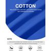 imageMAGCOMSEN Mens Long Sleeve Shirt with Pocket Cotton Crew Neck Shirts Casual Lightweight TShirt22color Blue