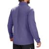imageMAGCOMSEN Mens Quarter Zip Pullover Fleece Lined Long Sleeve Golf Shirts 14 Zip Thermal Running Athletic SweatshirtsViolet