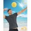 imageMAGCOMSEN Mens Rash Guard Swim Shirts UPF 50 Sun Protection Quick Dry Fishing Water ShirtsGray