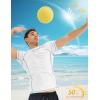 imageMAGCOMSEN Mens Rash Guard Swim Shirts UPF 50 Sun Protection Quick Dry Fishing Water ShirtsWhitenavy