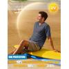 imageMAGCOMSEN Mens Short Sleeve Sun Protection Shirts Quick Dry Athletic TShirts Hiking Running Workout Gym Rash GuardDark Grey