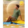 imageMAGCOMSEN Mens Short Sleeve Sun Protection Shirts Quick Dry Athletic TShirts Hiking Running Workout Gym Rash GuardGreen
