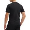 imageMAGCOMSEN Mens Short Sleeve UPF 50 TShirt Swim Quick Dry Rash Guard Athletic Surf Shirts Performance Water ShirtsBlack