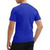 imageMAGCOMSEN Mens Short Sleeve UPF 50 TShirt Swim Quick Dry Rash Guard Athletic Surf Shirts Performance Water ShirtsColorblue