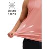 imageMAGCOMSEN Mens Workout Tank Tops Quick Dry Lightweight Sleeveless Shirts Gym Bodybuilding Muscle Tee ShirtPink