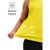 imageMAGCOMSEN Mens Workout Tank Tops Quick Dry Lightweight Sleeveless Shirts Gym Bodybuilding Muscle Tee ShirtYellow