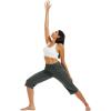 imageMAGCOMSEN Womens Capri Pants Cotton Yoga Wide Leg Capris Loose Casual Lounge Workout Capri Sweatpants with 5 PocketsDark Grey