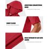 imageMAGCOMSEN Mens Short Sleeve Hoodie Cotton Hooded T Shirts Lightweight Sweatshirt Hoodies PulloverTomato Red