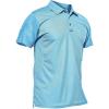 imageMAGCOMSEN Mens Polo Shirt Quick Dry Performance Short Sleeve Tactical Shirts Pique Jersey Golf Shirt19 Sky Blue
