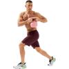 imageMAGCOMSEN Mens Athletic Running Shorts 8quot Quick Dry Lightweight Workout Gym Sports Hiking Shorts UPF 50 with 3 PocketsBurgundy