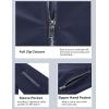 imageMAGCOMSEN Mens Bomber Jacket Lightweight Casual Windbreaker Spring Fall Zip Up Coat with 5 Pocket02 Navy