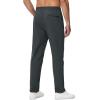imageMAGCOMSEN Mens Fleece Lined Sweatpants with Zipper Pockets Athletic Workout Running Winter Water Resistant PantsDark Grey