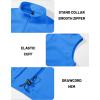 imageMAGCOMSEN Mens Fleece Vest Lightweight Zip Up Winter Vests Outerwear Warm Polar Sleeveless Jacket with Pockets Casual GolfAzure