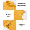imageMAGCOMSEN Mens Fleece Vest Lightweight Zip Up Winter Vests Outerwear Warm Polar Sleeveless Jacket with Pockets Casual GolfGinger
