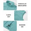 imageMAGCOMSEN Mens Fleece Vest Lightweight Zip Up Winter Vests Outerwear Warm Polar Sleeveless Jacket with Pockets Casual GolfGrey Green