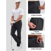 imageMAGCOMSEN Mens Golf Pants Classic Fit  30quot32quot34quot Stretch Water Resistant Quick Dry Flat Front Dress Pants with 5 PocketsBlack