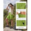 imageMAGCOMSEN Mens Hiking Cargo Shorts 9quot Quick Dry Lightweight Summer Casual Shorts for Men Work Golf Outdoor 5 PocketsApple Green