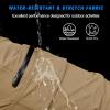 imageMAGCOMSEN Mens Hiking Cargo Shorts 9quot Quick Dry Lightweight Summer Casual Shorts for Men Work Golf Outdoor 5 PocketsKhaki