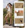 imageMAGCOMSEN Mens Hiking Cargo Shorts 9quot Quick Dry Lightweight Summer Casual Shorts for Men Work Golf Outdoor 5 PocketsKhaki