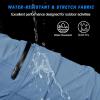 imageMAGCOMSEN Mens Hiking Cargo Shorts 9quot Quick Dry Lightweight Summer Casual Shorts for Men Work Golf Outdoor 5 PocketsLight Blue