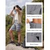 imageMAGCOMSEN Mens Hiking Cargo Shorts 9quot Quick Dry Lightweight Summer Casual Shorts for Men Work Golf Outdoor 5 PocketsLight Grey