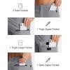 imageMAGCOMSEN Mens Hiking Cargo Shorts 9quot Quick Dry Lightweight Summer Casual Shorts for Men Work Golf Outdoor 5 PocketsLight Grey