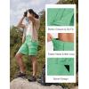 imageMAGCOMSEN Mens Hiking Cargo Shorts 9quot Quick Dry Lightweight Summer Casual Shorts for Men Work Golf Outdoor 5 PocketsMint Green