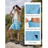 imageMAGCOMSEN Mens Hiking Cargo Shorts 9quot Quick Dry Lightweight Summer Casual Shorts for Men Work Golf Outdoor 5 PocketsSky Blue