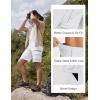 imageMAGCOMSEN Mens Hiking Cargo Shorts 9quot Quick Dry Lightweight Summer Casual Shorts for Men Work Golf Outdoor 5 PocketsWhite