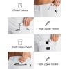 imageMAGCOMSEN Mens Hiking Cargo Shorts 9quot Quick Dry Lightweight Summer Casual Shorts for Men Work Golf Outdoor 5 PocketsWhite