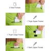 imageMAGCOMSEN Mens Hiking Cargo Shorts 9quot Quick Dry Lightweight Summer Casual Shorts for Men Work Golf Outdoor 5 PocketsYellow Green