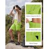 imageMAGCOMSEN Mens Hiking Cargo Shorts 9quot Quick Dry Lightweight Summer Casual Shorts for Men Work Golf Outdoor 5 PocketsYellow Green
