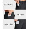 imageMAGCOMSEN Mens Hiking Cargo Shorts Quick Dry Lightweight 9quot Golf Shorts Summer Casual Work Outdoor with 5 Zipper PocketsBlack