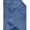 imageMAGCOMSEN Mens Hiking Cargo Shorts Quick Dry Lightweight 9quot Golf Shorts Summer Casual Work Outdoor with 5 Zipper PocketsBlue Grey