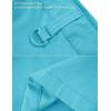 imageMAGCOMSEN Mens Hiking Cargo Shorts Quick Dry Lightweight 9quot Golf Shorts Summer Casual Work Outdoor with 5 Zipper PocketsIce Blue