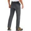 imageMAGCOMSEN Mens Hiking Pants Lightweight Quick Dry 7 Pockets Travel Pants for Men Water Resistant Ripstop Work FishingDark Grey